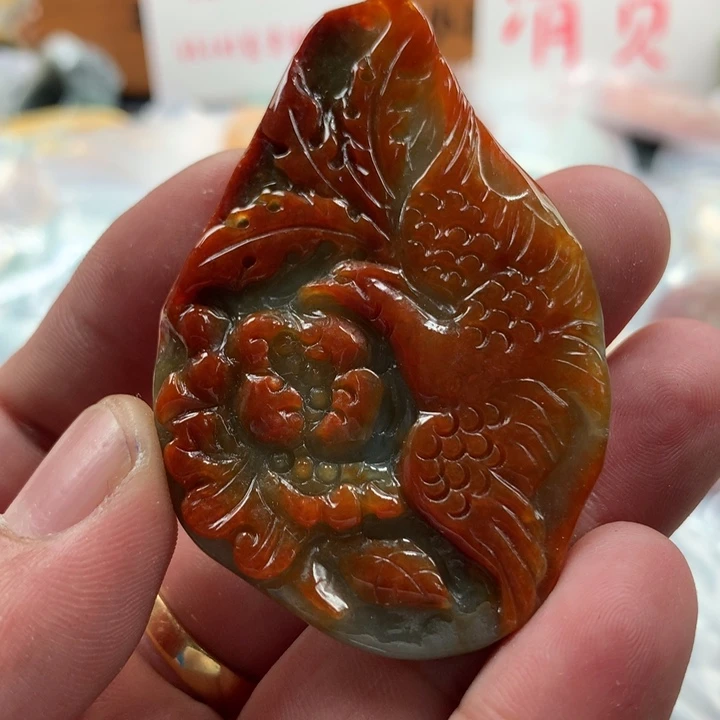 翡翠未镶嵌颈饰保真天然a货翡翠