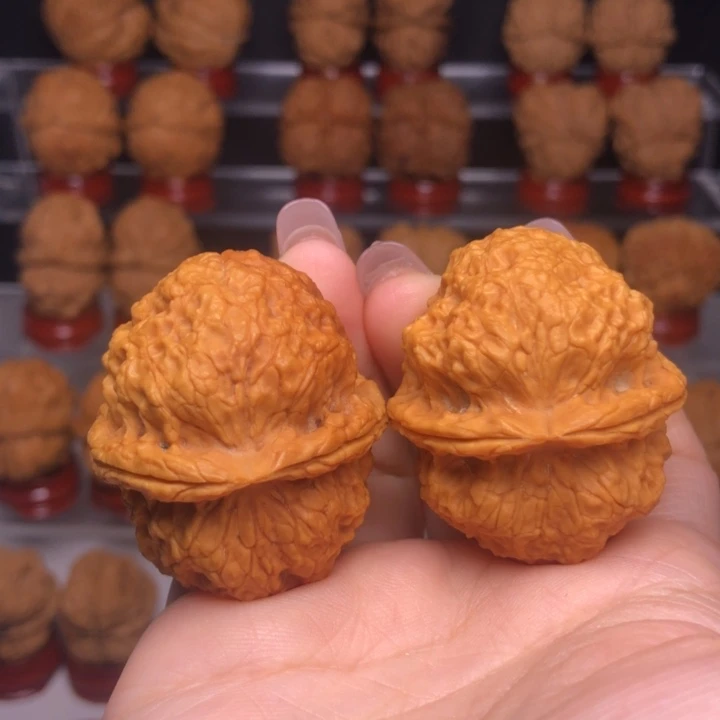 文玩核桃吊坠19芙蓉绣球