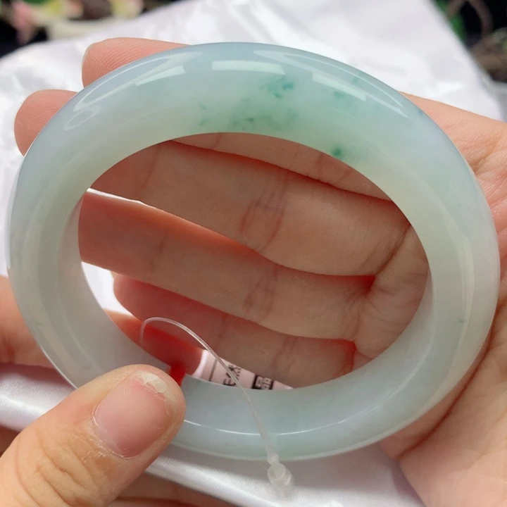 未镶嵌手镯翡翠天然缅甸a货翡翠58