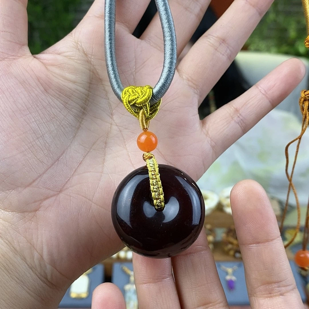 蜜蜡珠宝奇石未镶嵌蜜蜡扣子