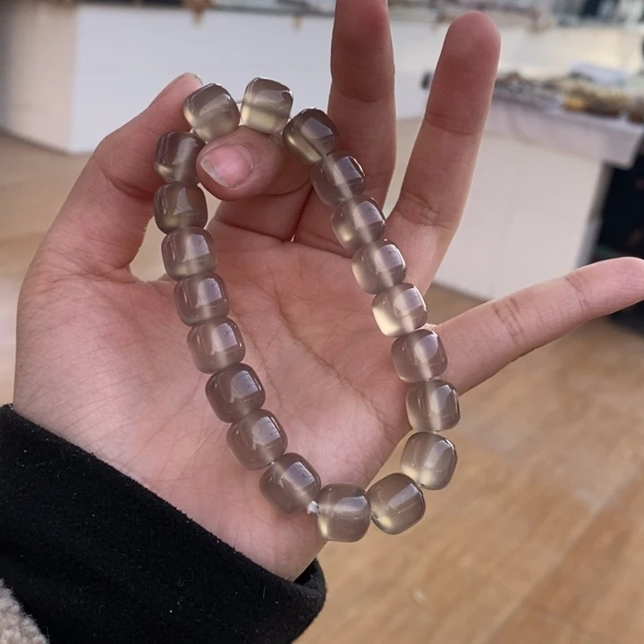 玛瑙/玉髓手串未镶嵌旯*