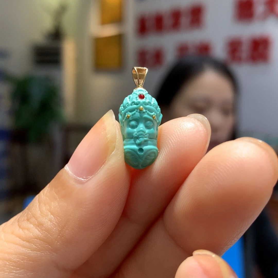 未镶嵌绿松石配饰