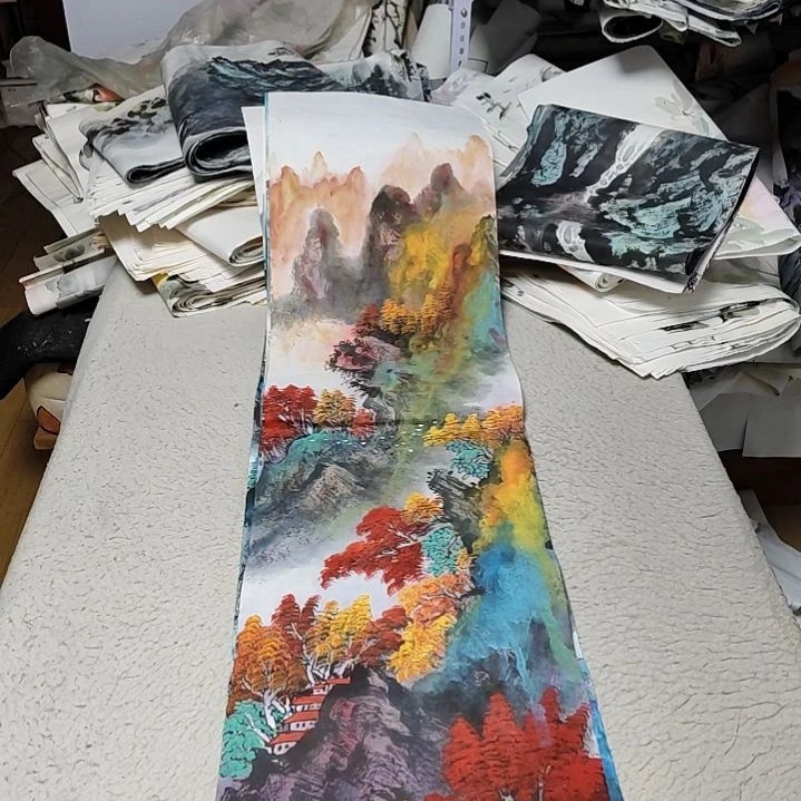 姗***～国画落款后台备注