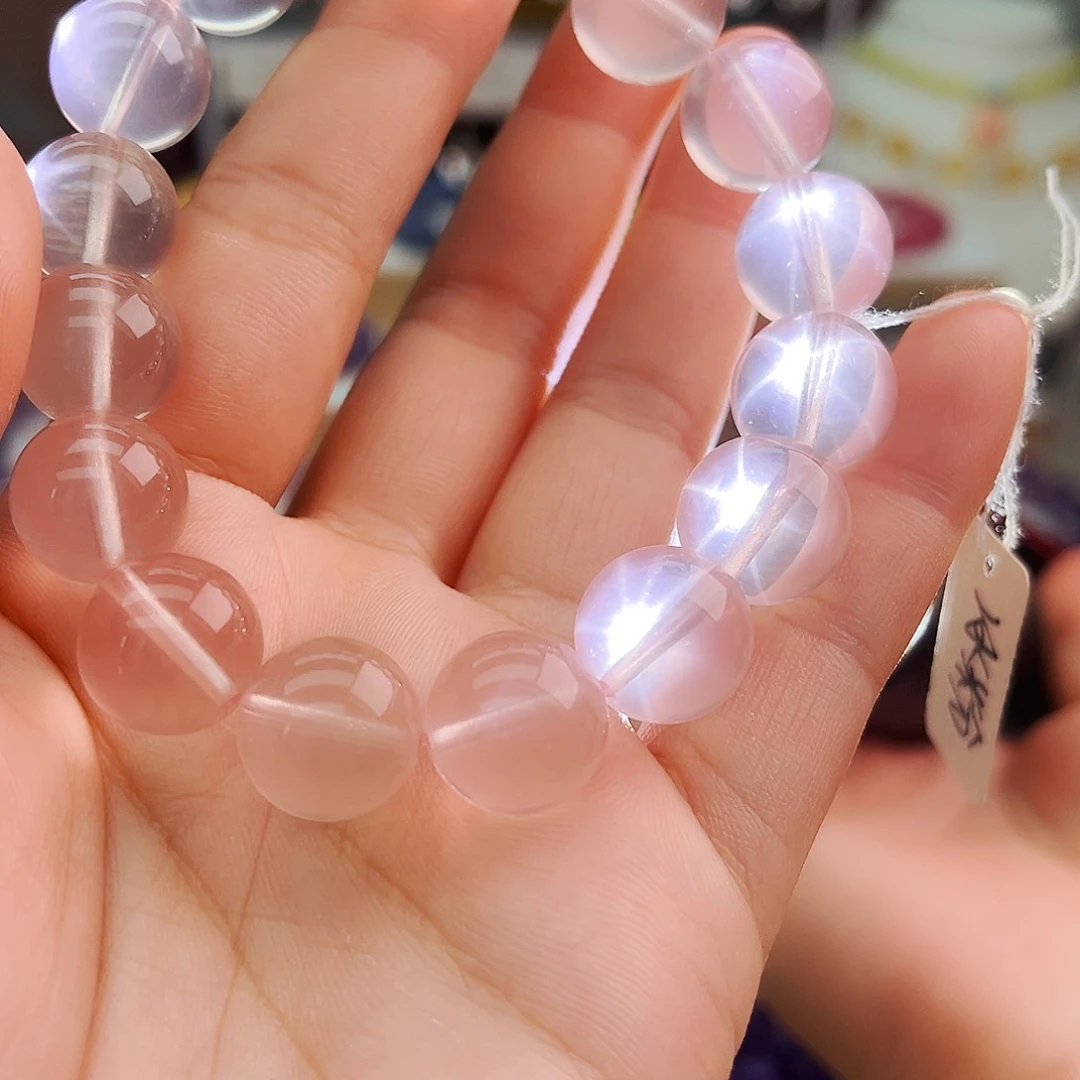 水晶手串未镶嵌天然