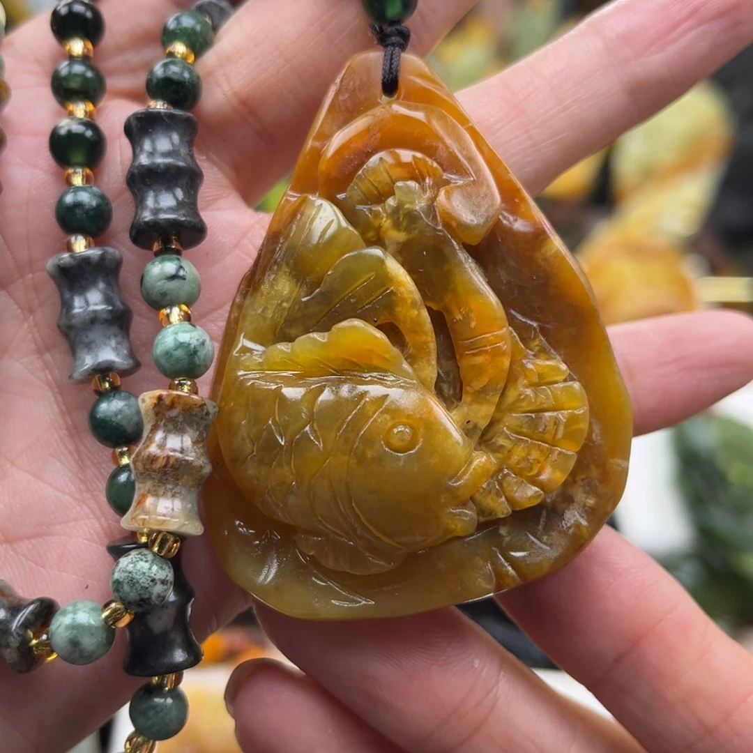 岫玉未镶嵌挂件挂件