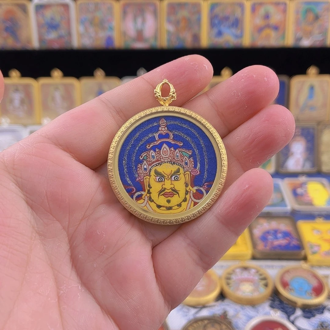 青海热贡纯手绘唐卡