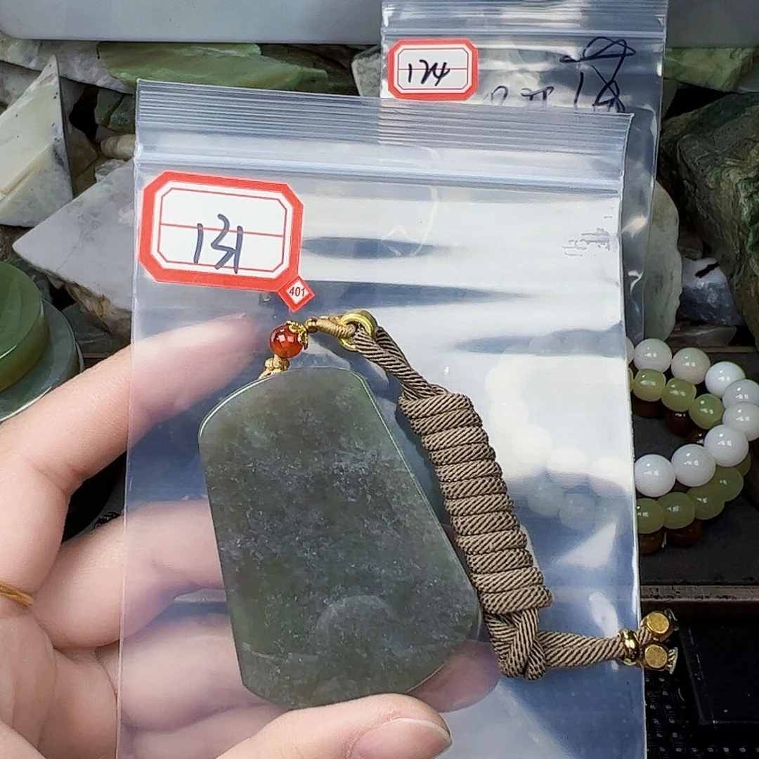 和田玉珠宝半成品未镶嵌