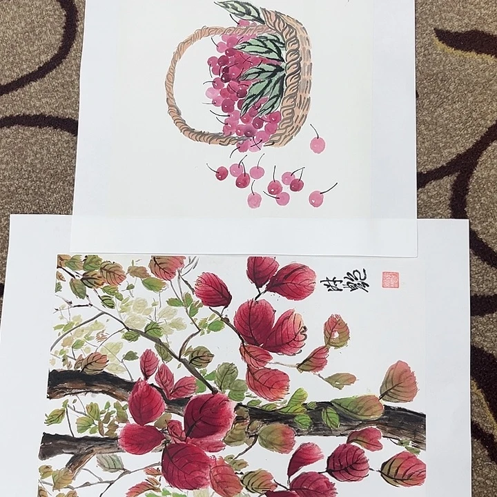 国画人**皇李淑艳老师啦l s w