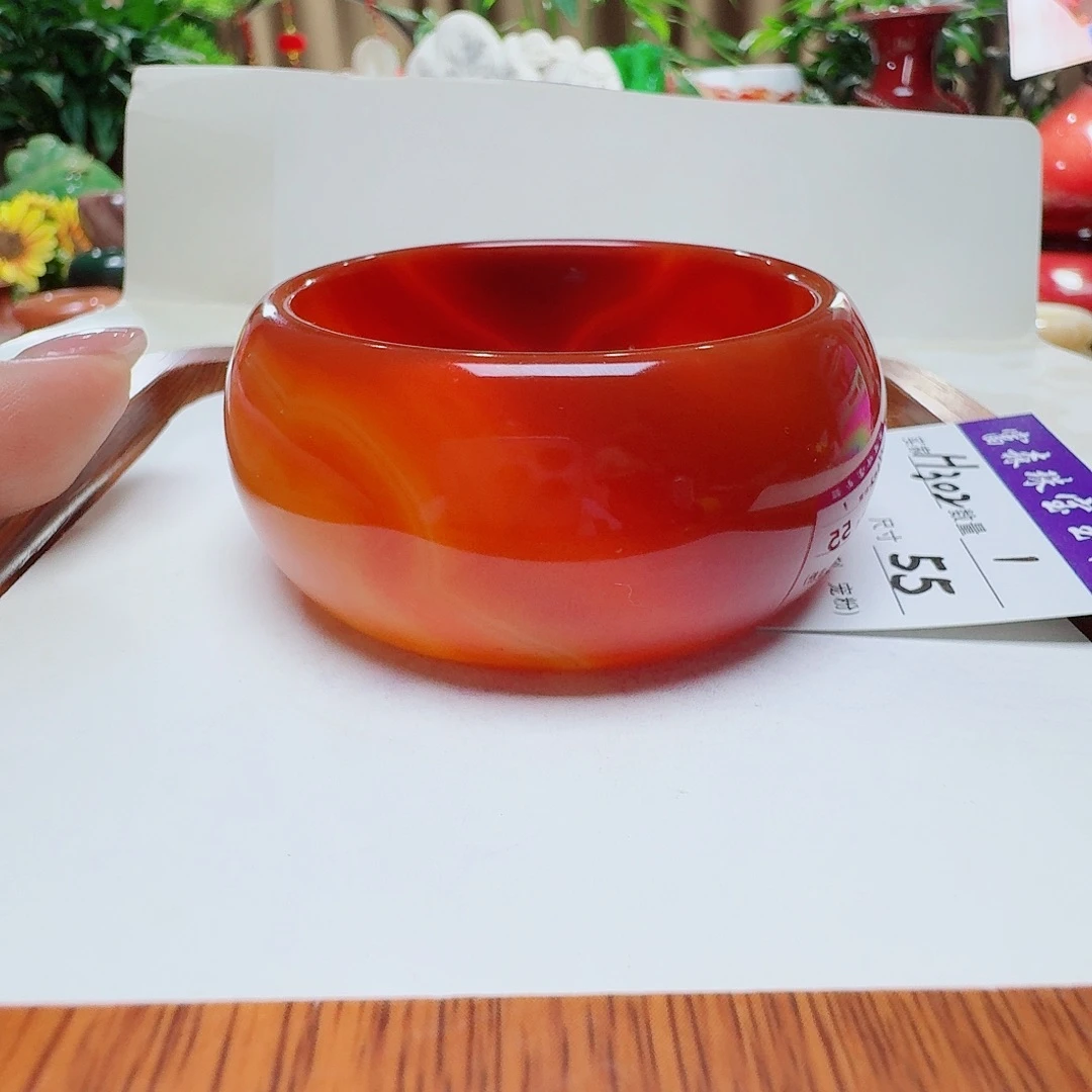 蓝***儿玛瑙/玉髓手镯未镶嵌