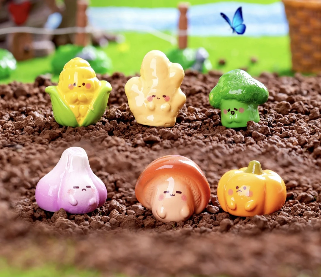 【许愿+对对碰】可爱萌系小蔬菜摆件（未成年人禁止下单）