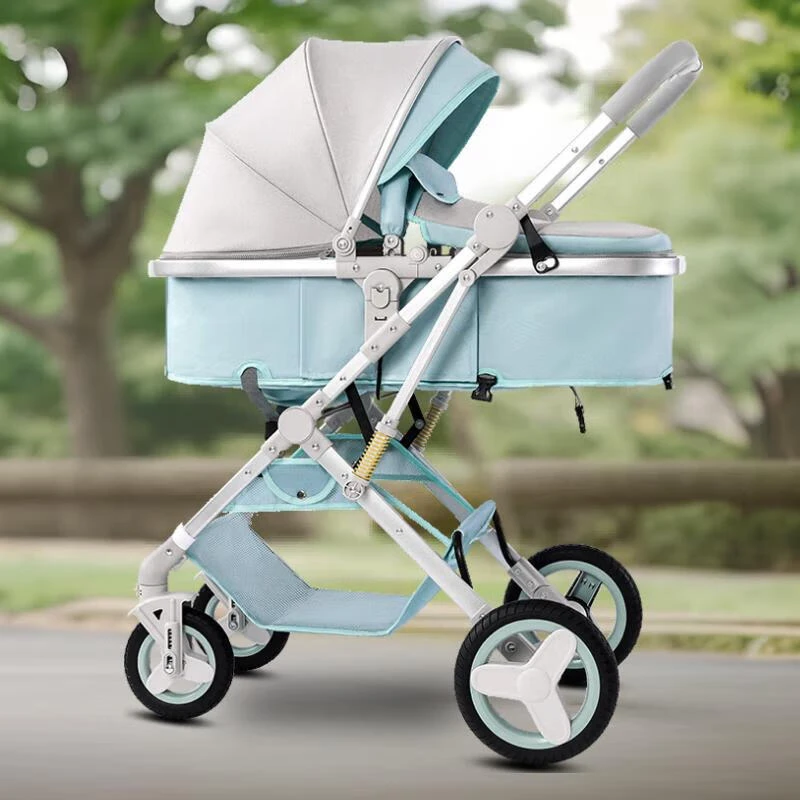 婴儿推车可坐可躺轻便双向高景观折叠避震新生儿宝宝手推车童车