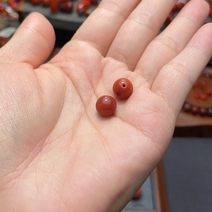 未镶嵌单珠8多样性发1南红玛瑙