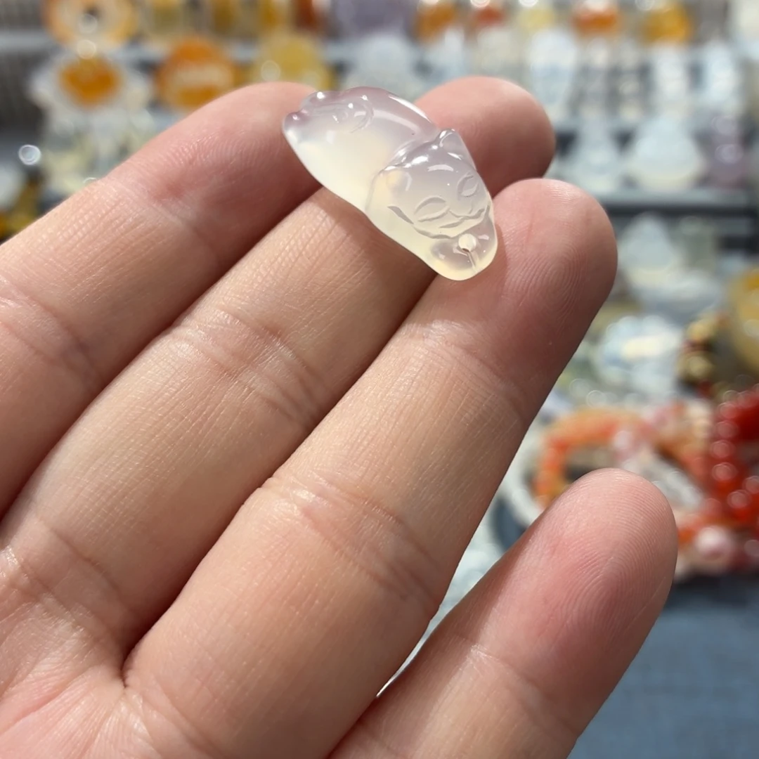 玛瑙/玉髓未镶嵌吊坠(不含链)