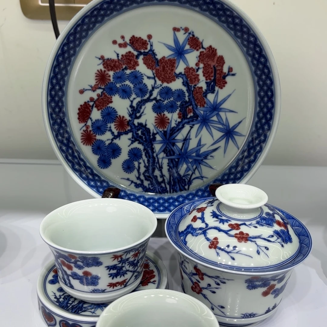 简****景德镇陶瓷五件套