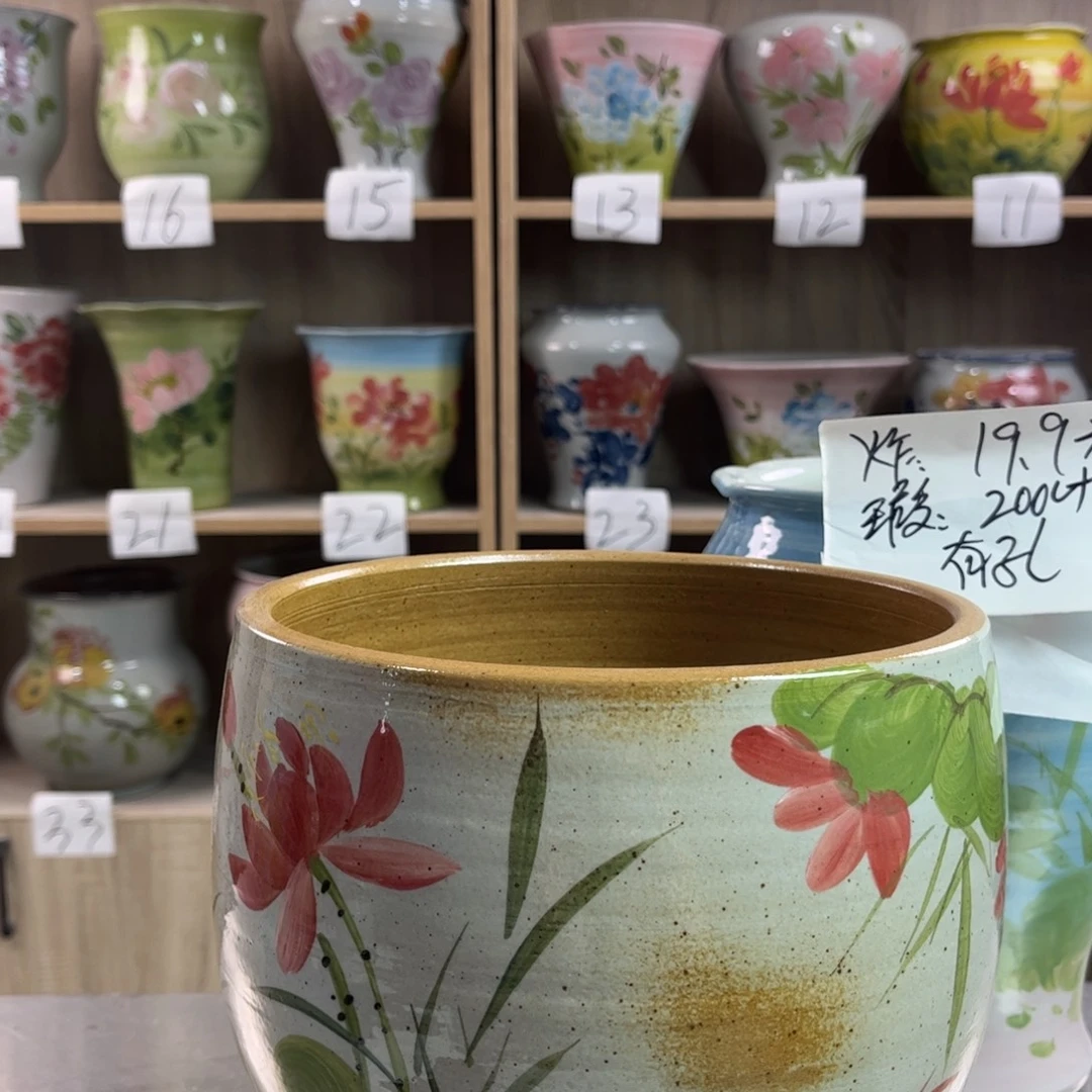 1zp景德镇陶瓷花盆