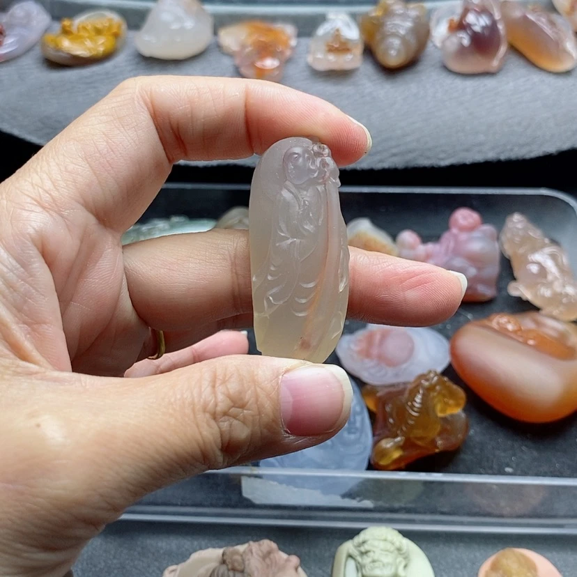 【闪购商品】未镶嵌吊坠定制玛瑙