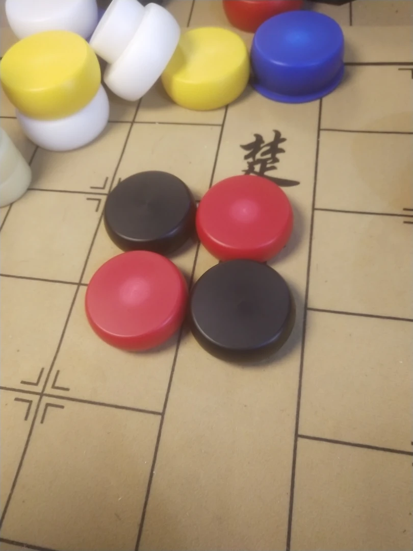 中国象棋，塞钢棒象棋尺寸6.8x2.4