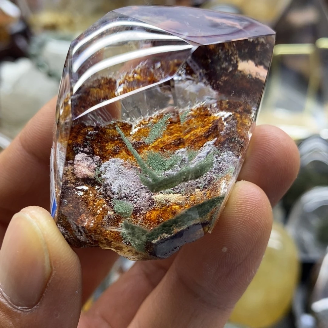 水晶未镶嵌珠宝半成品