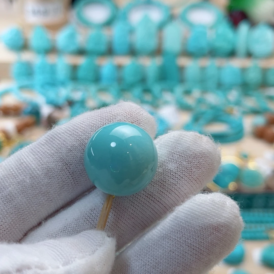 未镶嵌绿松石珠宝奇石16.6