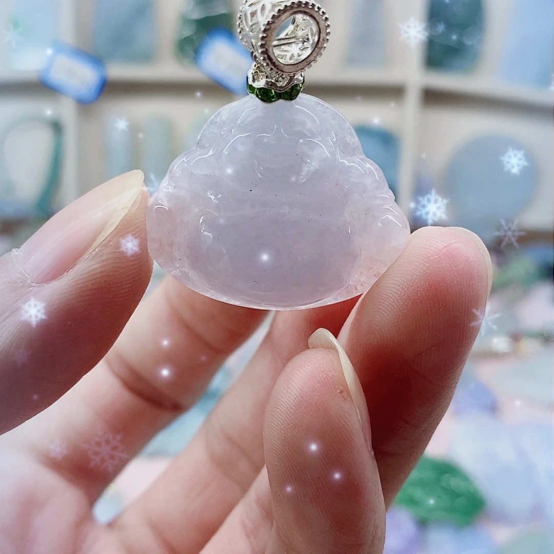 颈饰未镶嵌翡翠天然