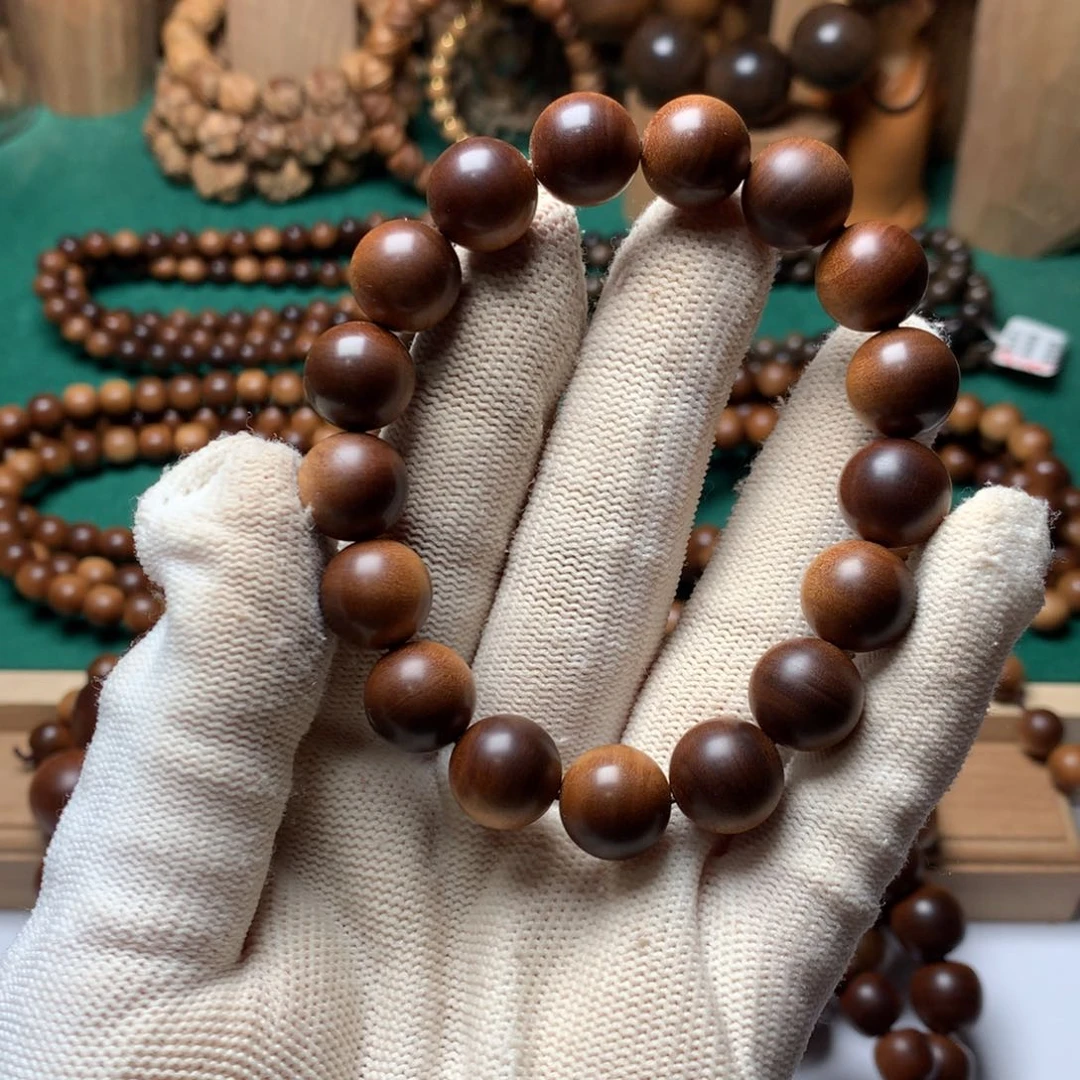 檀香木手串/手链老山檀香1.2沉水