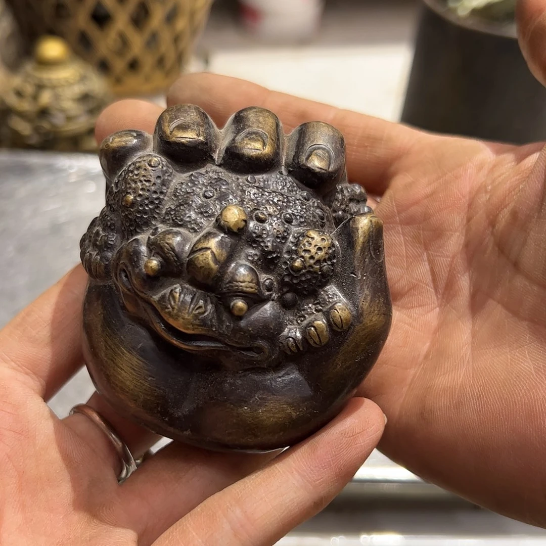 微瑕疵黄铜摆件工艺品