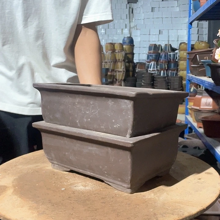 26-26素面马槽花盆