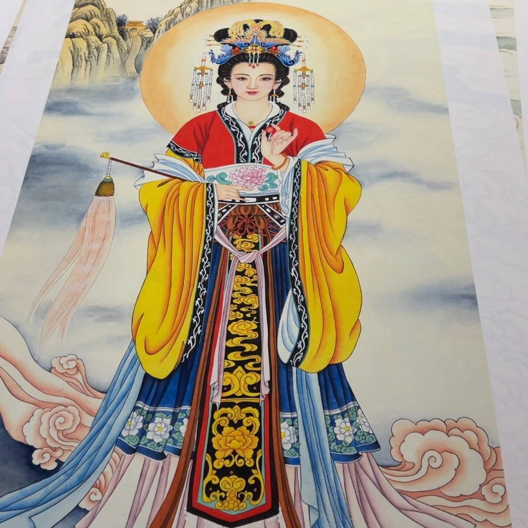 储***品书法瑕疵福利碧霞元君