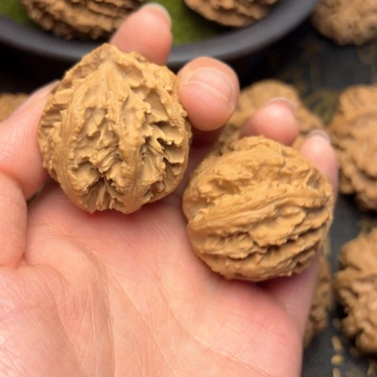文玩核桃把件秦岭核桃5