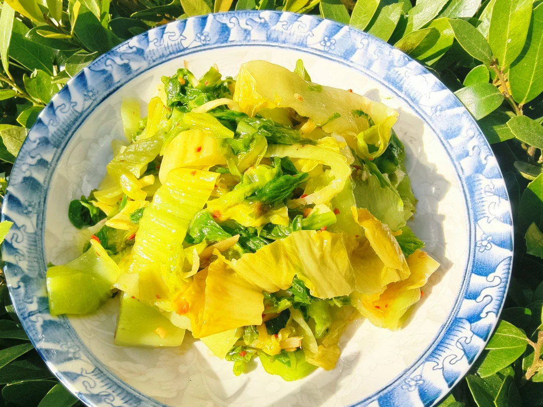 正宗远安冲菜现做腊菜湖北特产农家下饭菜芥末味辣菜速食清脆爽口
