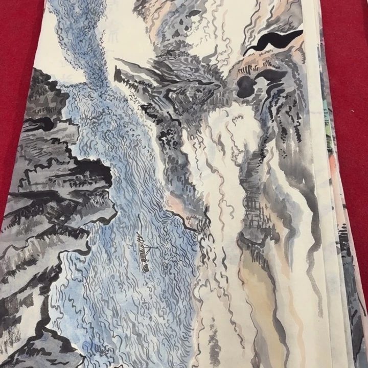 国画花鸟的翅膀和翅膀是