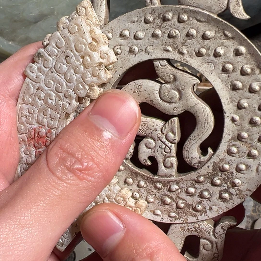 和田玉如图未镶嵌大*团