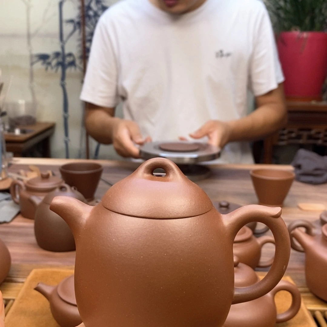 紫砂茶壶底槽清秦全