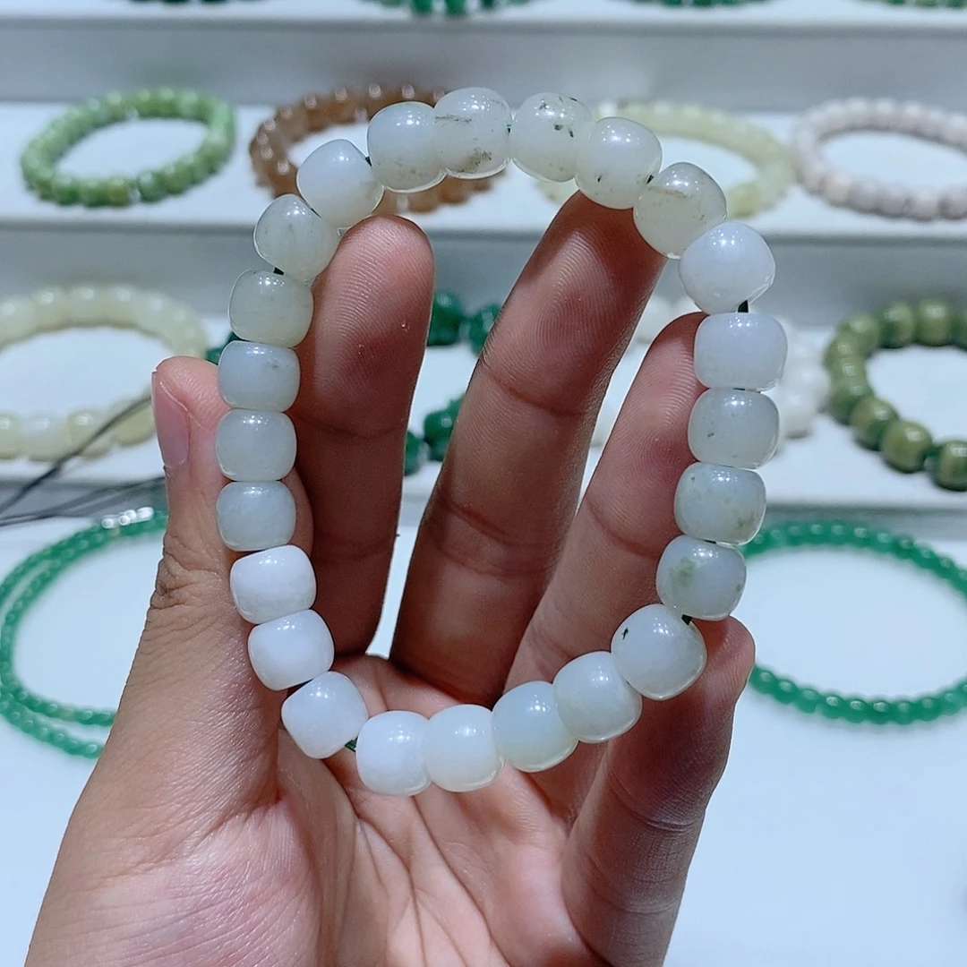 独山玉未镶嵌手串