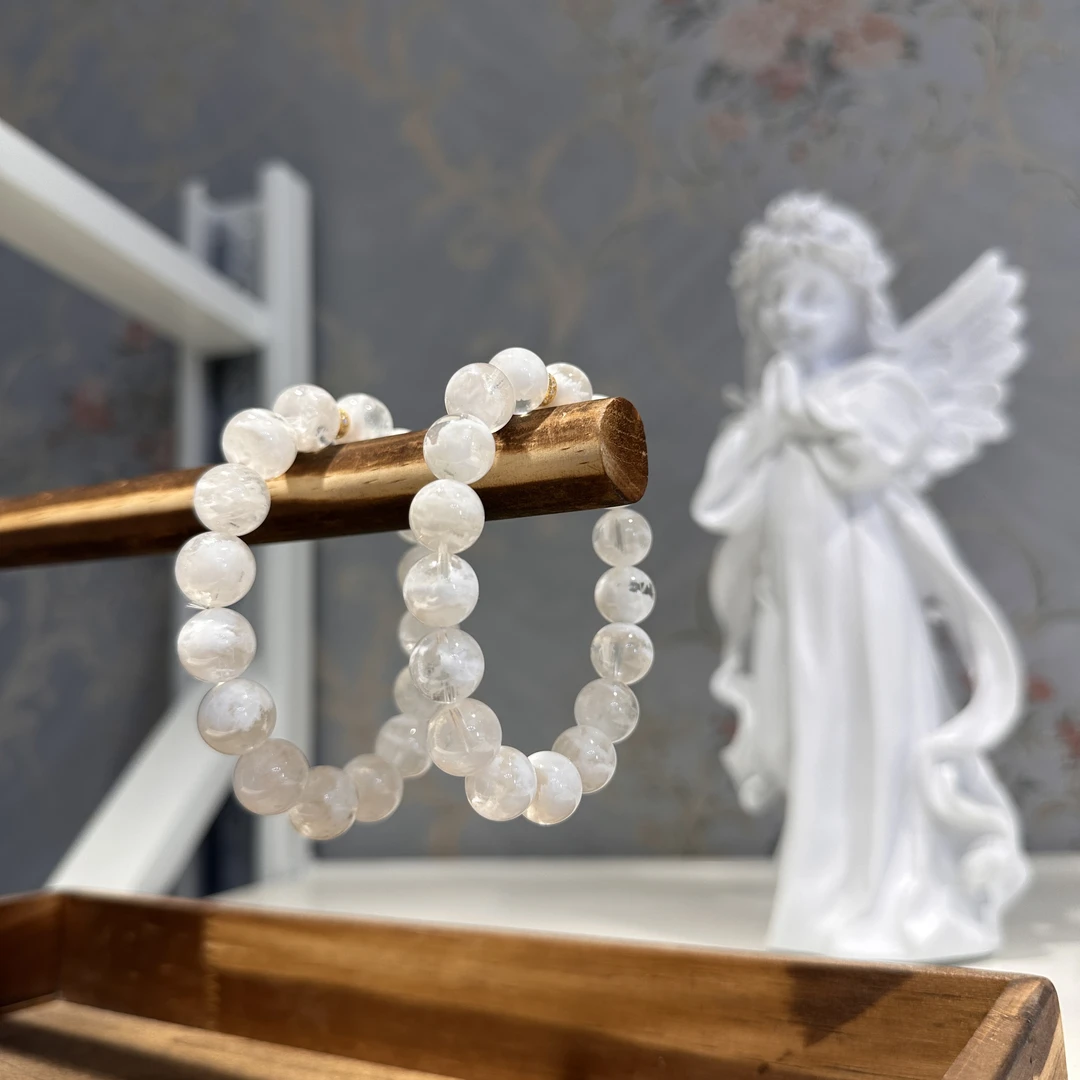 天然白幽灵设计款手串 多样性发其一 Y74