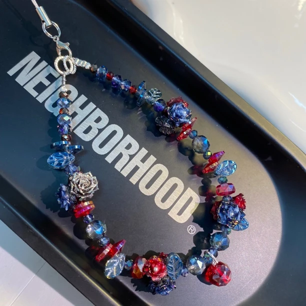 810红蓝玫瑰原创手机链