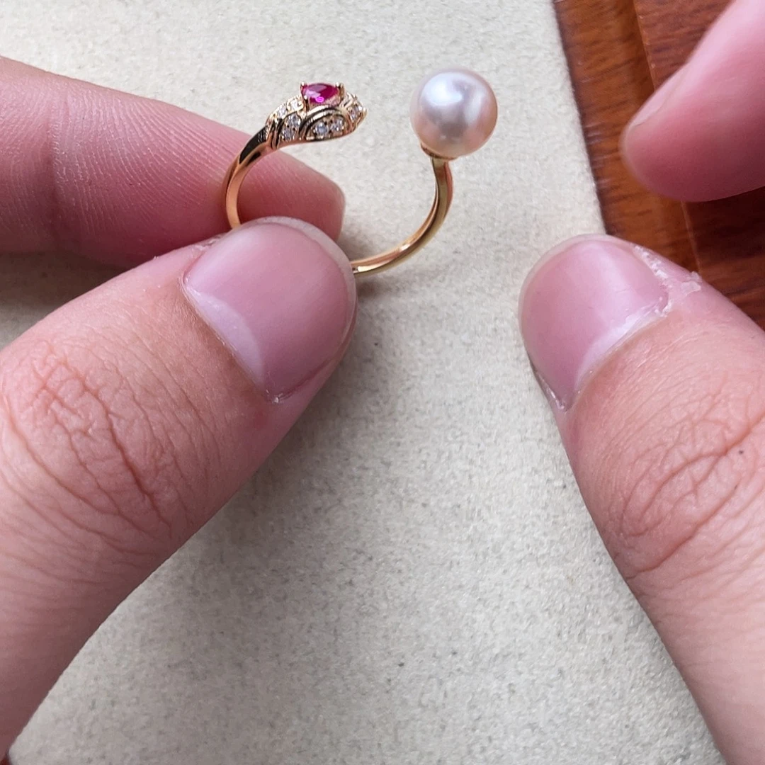 海水珍珠吊坠(不含链)银S925镶嵌