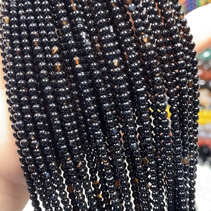 玛瑙/玉髓未镶嵌珠宝半成品玛瑙卡3mm（3条）