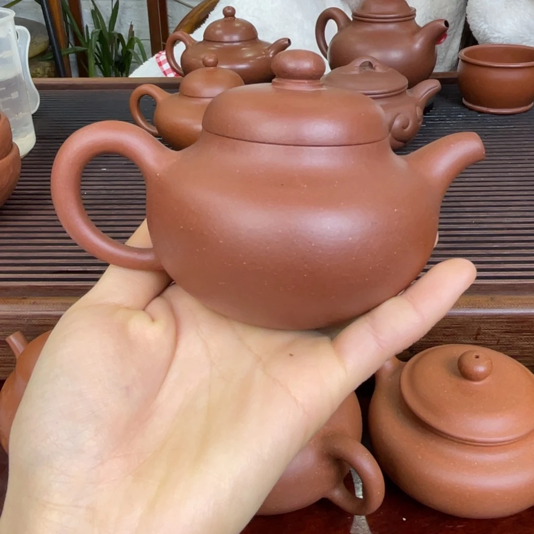 紫砂茶壶底槽清柿园