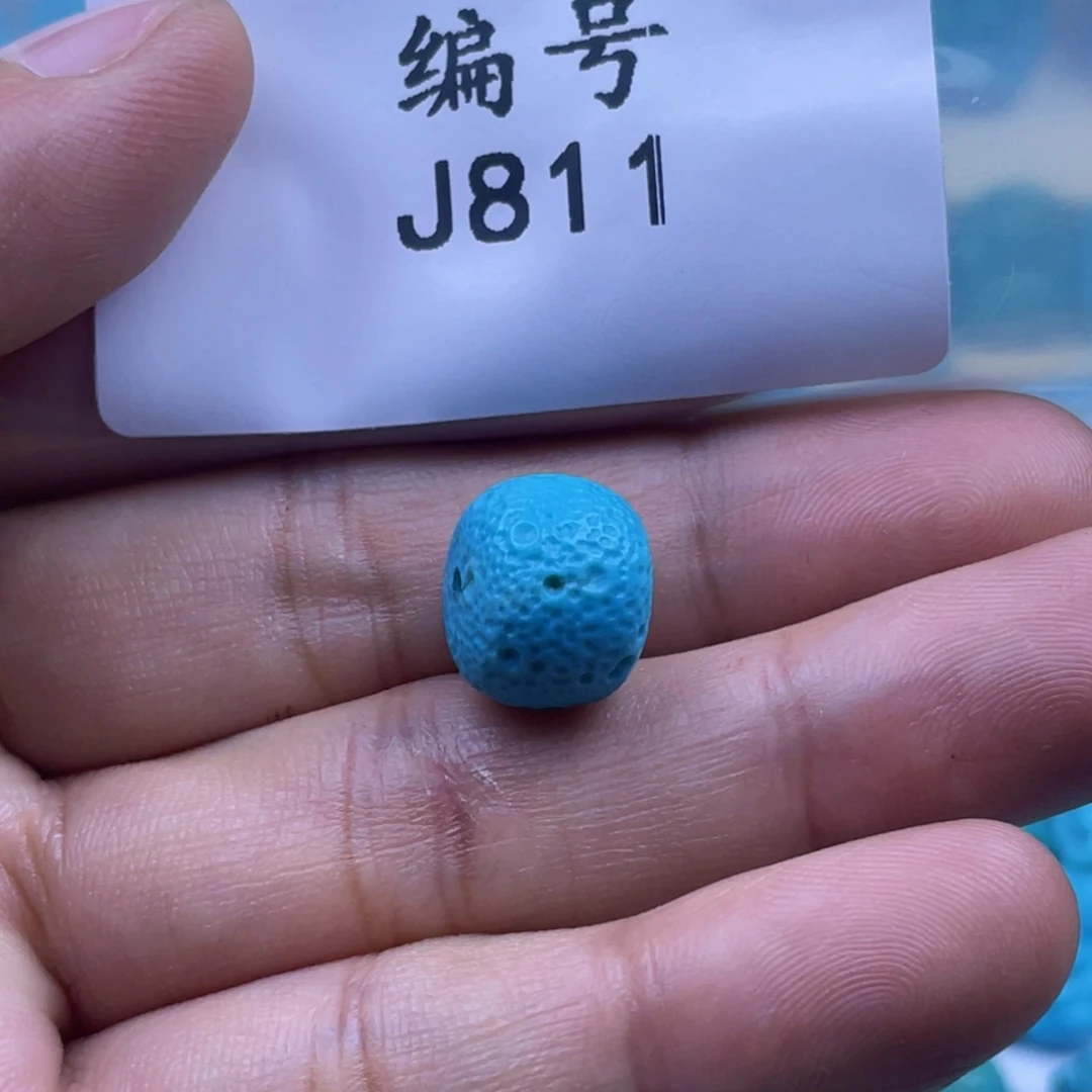 绿松石未镶嵌天然原矿绿松石雕件