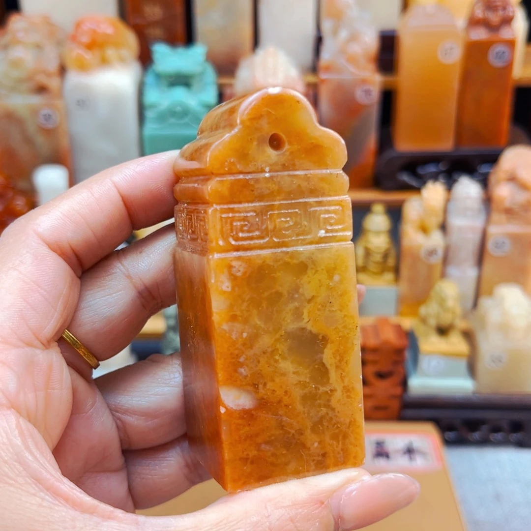 寿山石闪购商品瑕疵料3*3