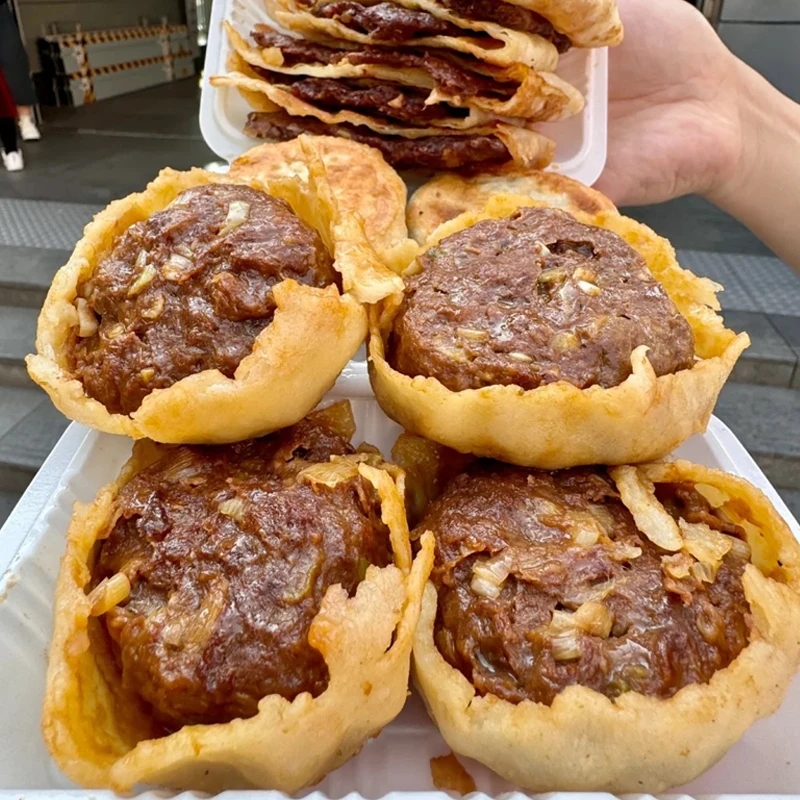 【酸了包赔】安格斯牛肉门钉肉饼半成品老北京特产肉厚皮薄馅饼酥脆