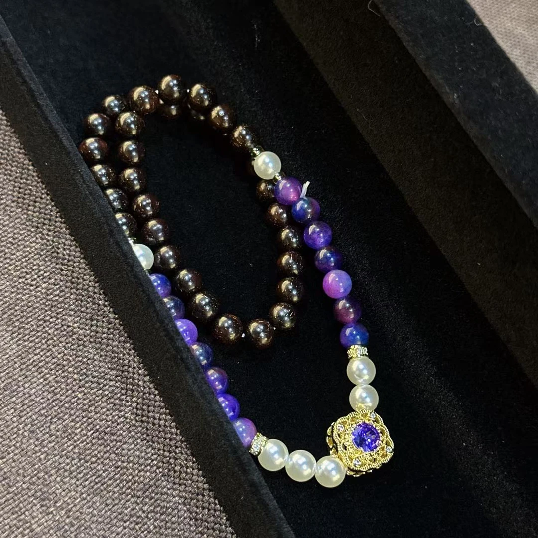 （无礼盒）手串女士国风礼物紫气东来手串24