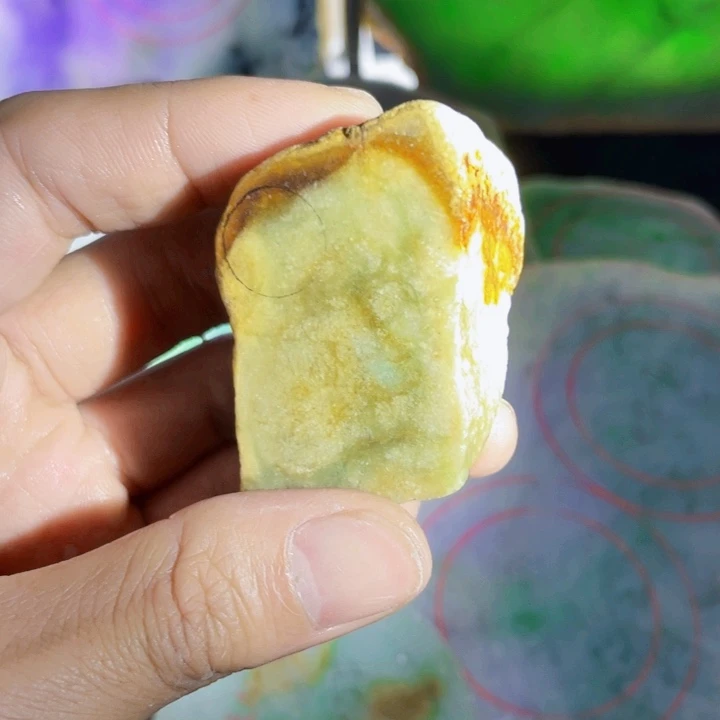 翡翠未镶嵌挂件片料