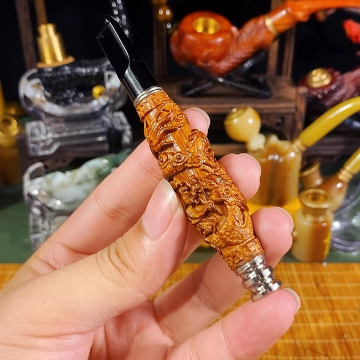 高端定金丝楠烟嘴