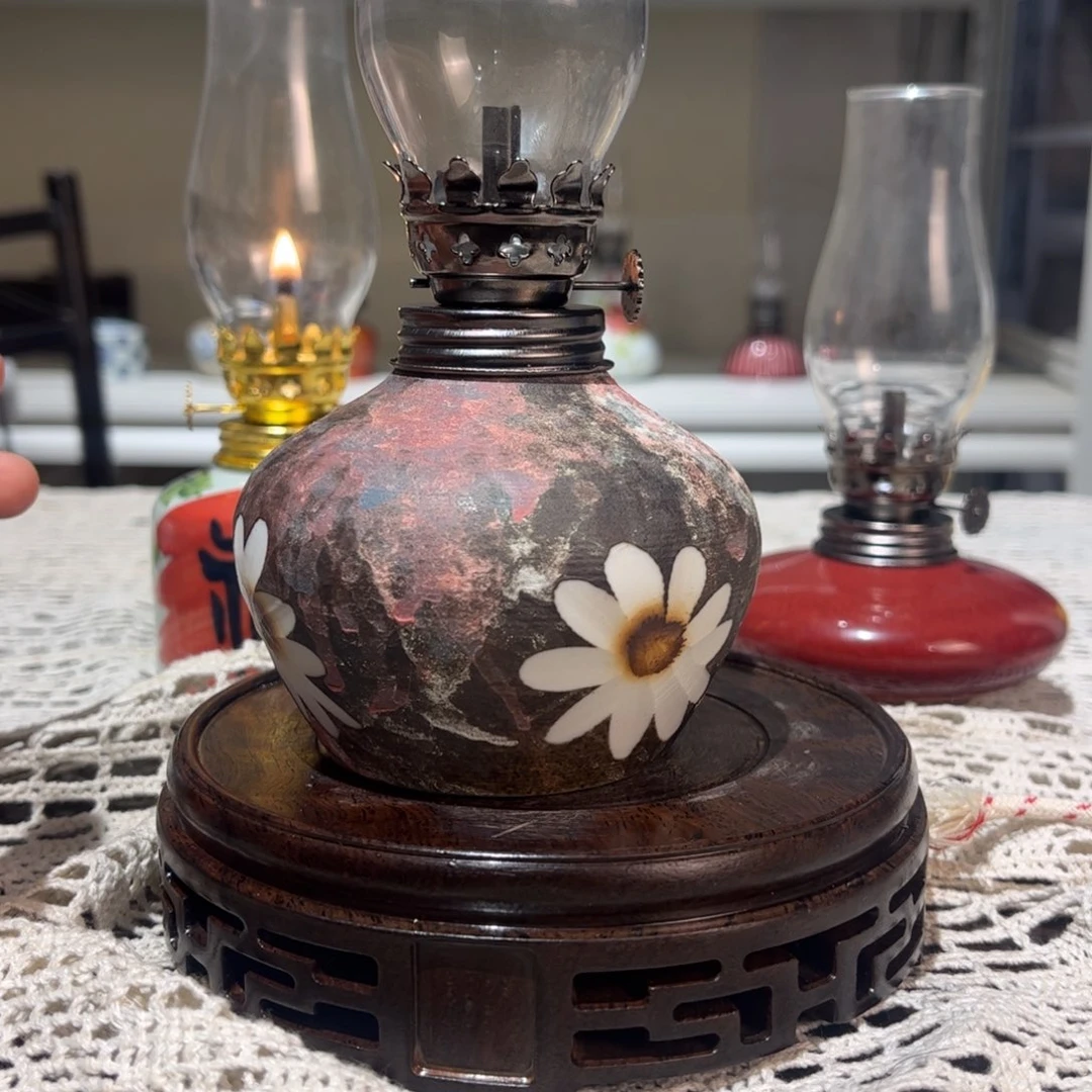 摆件景德镇陶瓷香薰灯