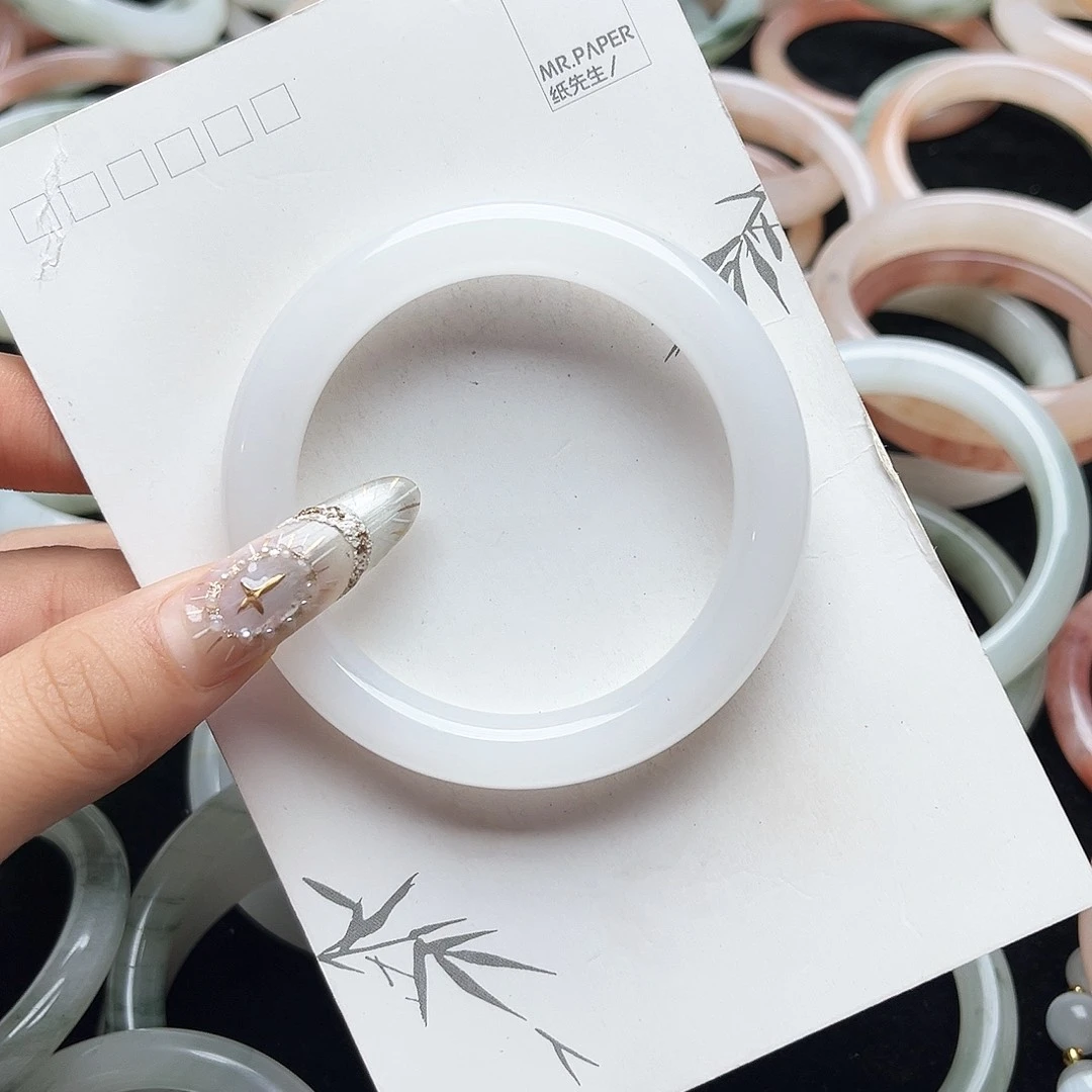 未镶嵌手镯石英质玉h20