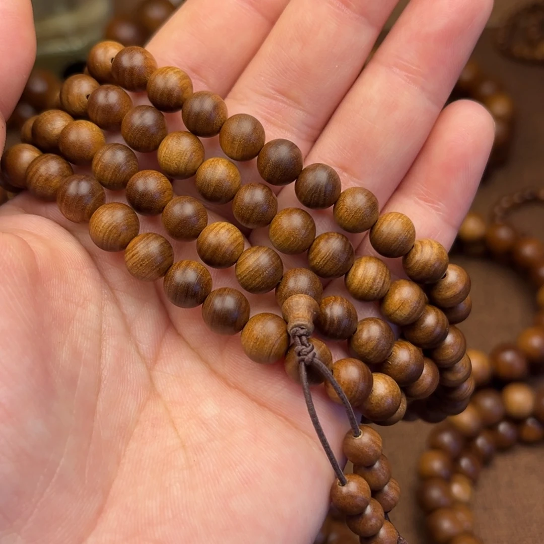 檀香木沉*老山檀8*108长串
