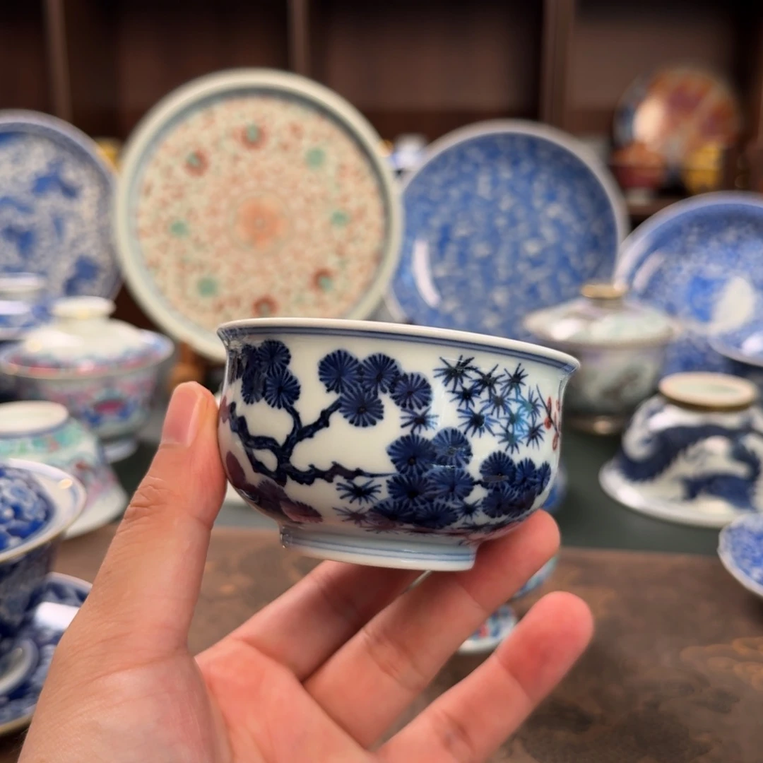 纯手工手绘陶瓷茶具