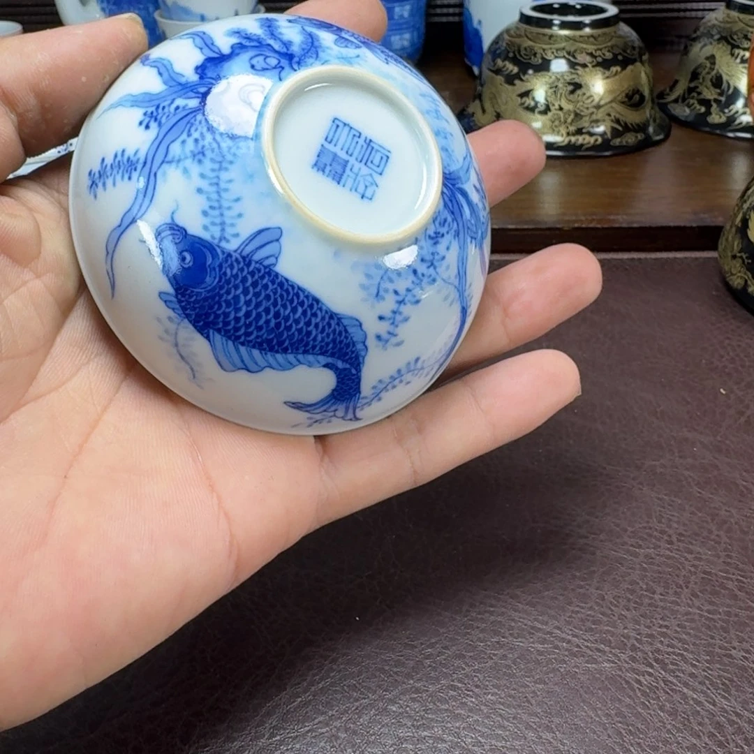 b***n瓷片当代景德镇陶瓷手绘茶具